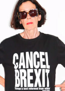 Branded Podcasts with katherine hamnett - british fashion designer and activist.