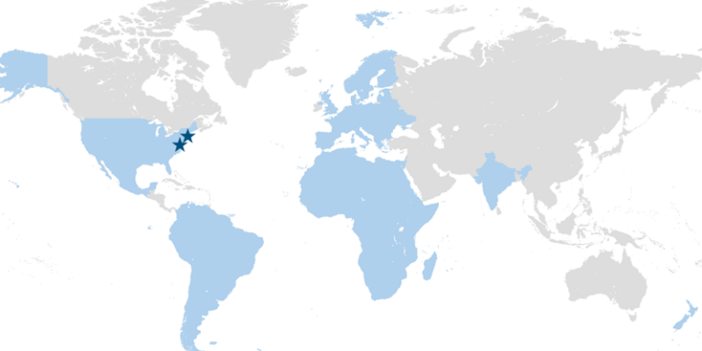 World Map of Stories of Impact podcast - Branded podcasts by Talkbox Productions